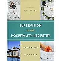 Supervision in the Hospitality Industry Supervision in the Hospitality Industry Hardcover Paperback Loose Leaf
