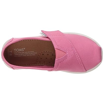 Toms Baby-Girl's 10009918 Alpargata-K, Pink, 3 M US Infant