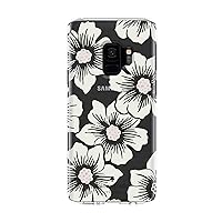 kate spade new york Protective Hardshell Case for Samsung Galaxy S9 - Multi Hollyhock Floral Clear / Cream with Stones
