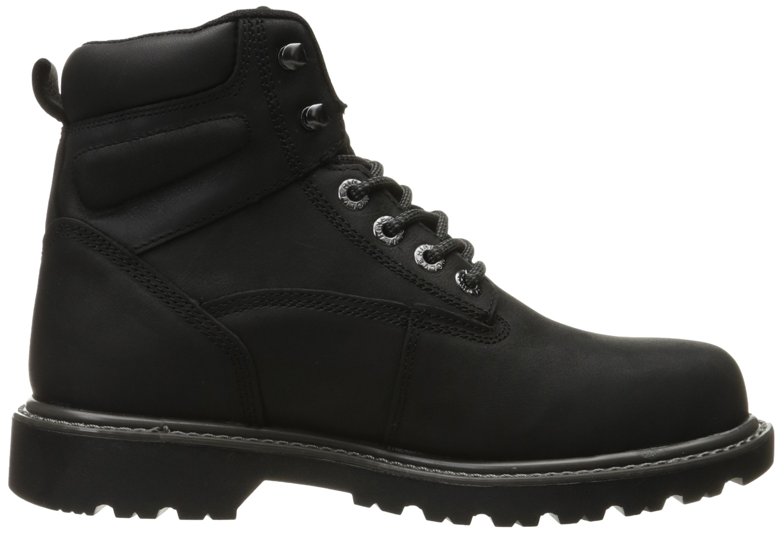 WOLVERINE mens Floorhand Wp St 6in/Black