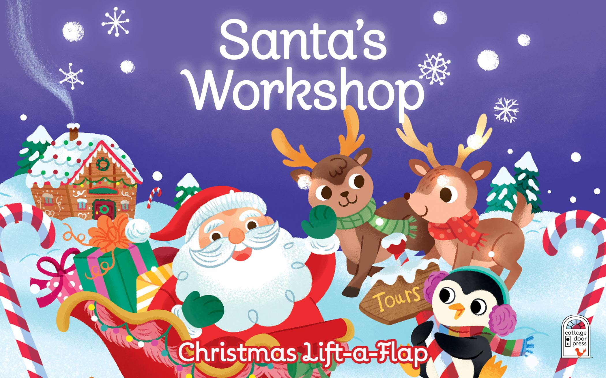 Santa's Workshop: A Christmas Lift-a-Flap Board Book for Babies and Toddlers (Chunky Lift-a-Flap)