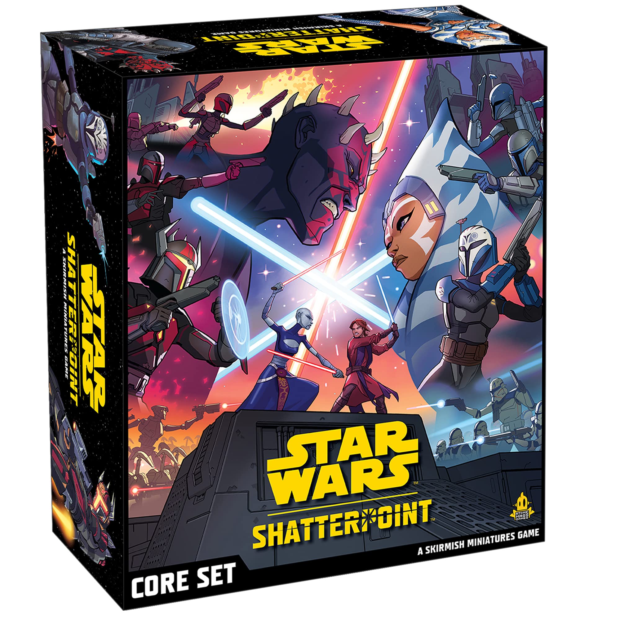 Star Wars Shatterpoint Core Set - Tabletop Miniatures Game, Strategy Game, Skirmish Battle Game for Kids and Adults, Ages 14+, 2 Players, 90 Min Playtime, Made by Atomic Mass Games