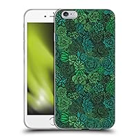 Head Case Designs Officially Licensed Katerina Kirilova Succulent Garden Art Soft Gel Case Compatible with Apple iPhone 6 Plus/iPhone 6s Plus