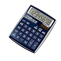 CITIZEN CDC80 Designline 108 x 135 x 24 mm Desktop Calculator - Blue