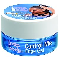 Lottabody Control Me Edge Gel with Coconut & Shea Oils, 2.25 Oz (Pack of 1)