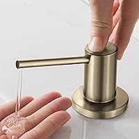 KRAUS Kitchen Soap and Lotion Dispenser in Spot-Free Antique Champagne Bronze, KSD-43SFACB