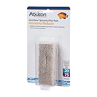 Aqueon QuietFlow LED PRO Ammonia Reducer 4 Count Filter Pads for Model 20 and 75