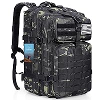 40L Military Tactical Shoulder Backpack for Assault Survival Molle Bag Pack Fishing Backpack for Tackle Storage