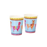 Talking Tables Pack of 8-9oz Premium Paper Cups-Cute Partyware Supplies For a Summer BBQ or Kids Birthday Party, Multi
