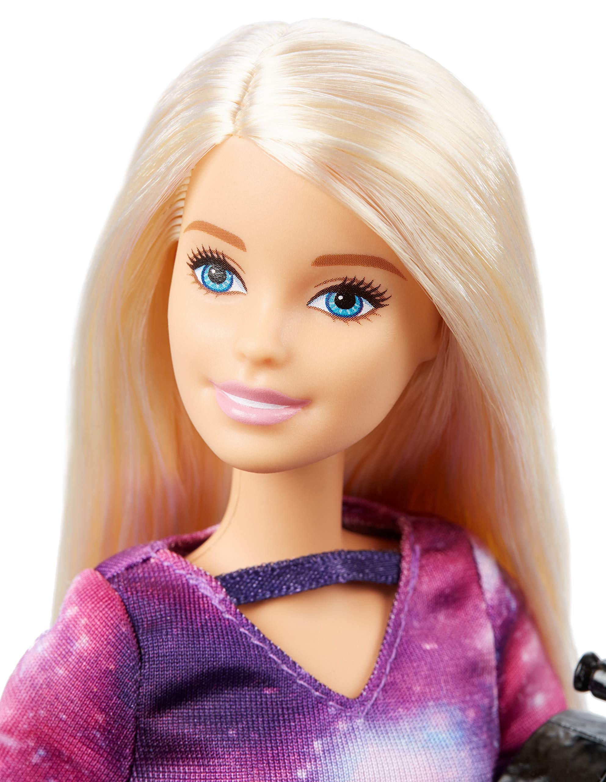 ​​Barbie Astrophysicist Doll, Blonde with Telescope and Star Map, Inspired by National Geographic