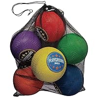 Franklin Sports Kids Playground Balls - Rubber Kickballs + Playground Balls For Kids - Great for Dodgeball, Kickball, 4 Square + Schoolyard Games - 8.5” Diameter