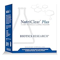 NutriClear Plus Detox Program, Convenient. Single Pack Serving. Easy to Follow Metabolic Cleanse Program. 17 Grams Organic Pea Protein/Serving, 30 Packs. Shaker Bottle.