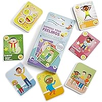 hand2mind Express Your Feelings Playing Cards​, Social Emotional Learning Activities, Calm Down Corner, Play Therapy Toys for Counselors, Preschool Card Games, Feelings Flash Cards for Toddlers