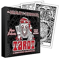 The Beauty of Horror: Color Your Destiny Tarot Deck The Beauty of Horror: Color Your Destiny Tarot Deck Cards