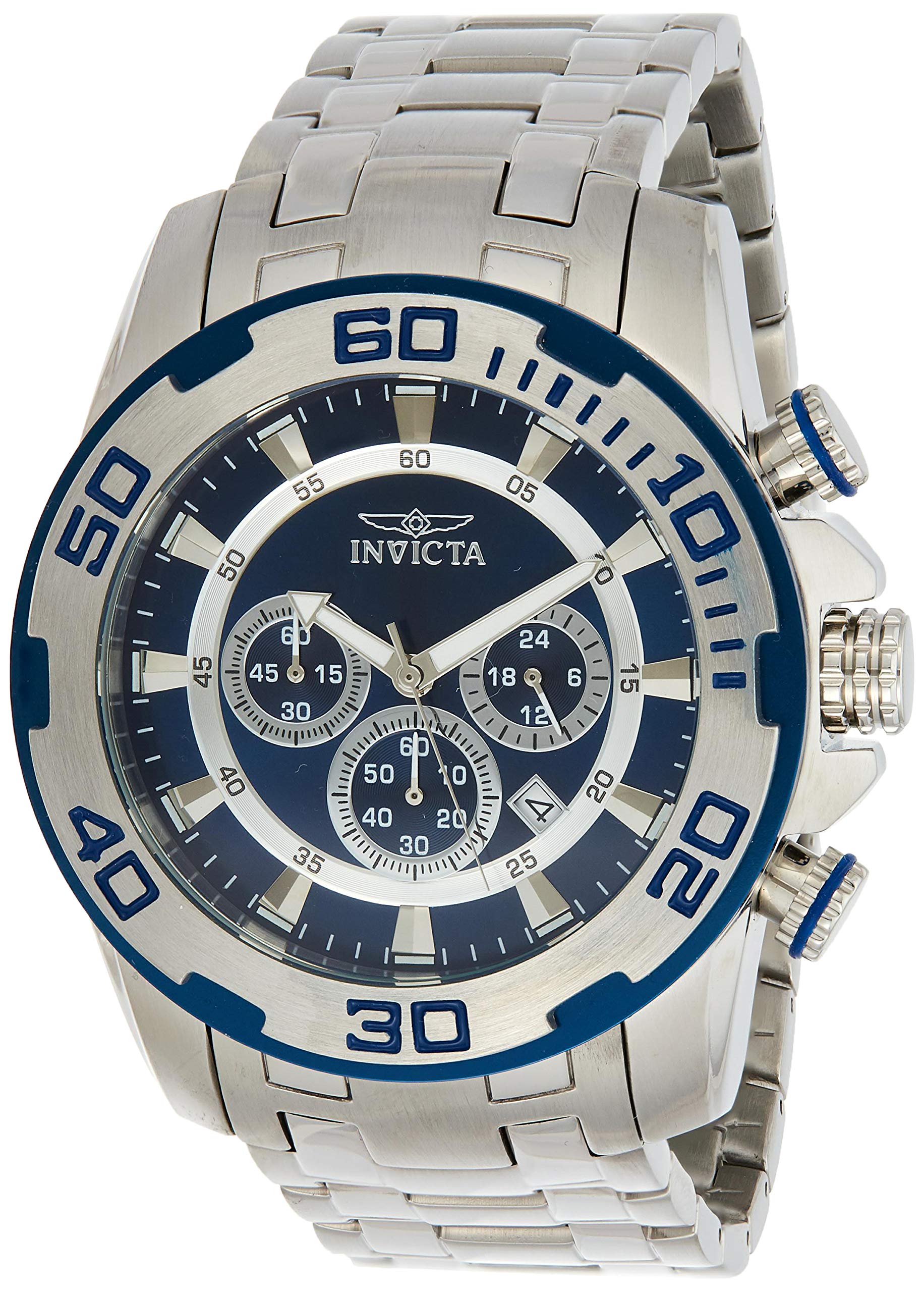 Invicta Men's 22319 Pro Diver Analog Display Quartz Silver Watch