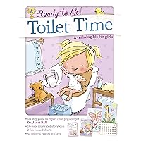 Toilet Time: A Training Kit for Girls: Potty Training for Toddlers in 6 Easy Steps! (Kit With Book and Sticker Charts for Learning to Use the Toilet) (Ready to Go!) Toilet Time: A Training Kit for Girls: Potty Training for Toddlers in 6 Easy Steps! (Kit With Book and Sticker Charts for Learning to Use the Toilet) (Ready to Go!) Board book Hardcover