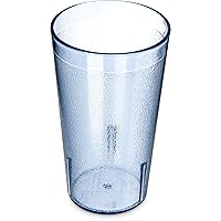 Carlisle FoodService Products 521254 BPA Free Stackable Shatter-Resistant Plastic Tumbler, 12 oz., Blue (Pack of 72)