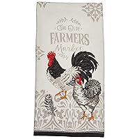 Kay Dee Designs Farmer's Market Rooster Terry Kitchen Towel, 16