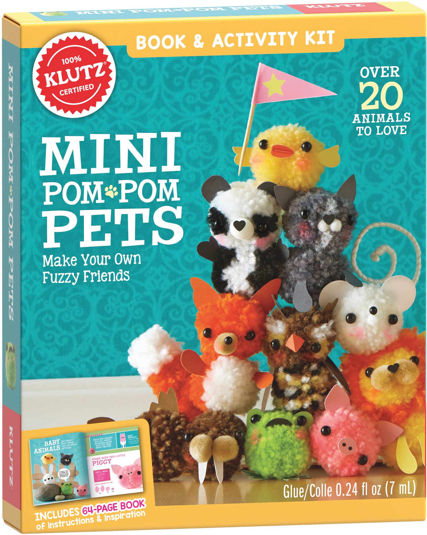 Klutz Mini Pom-Pom Pets 8