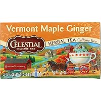 Vermont Maple Ginger Tea, Single Box, 1pack