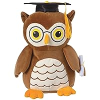 Graduation Plush Owl Balloon Weight - 8.5