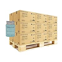 Terra Pure White Tea & Coconut Body Wash, 1.0 oz. Toiletries Set | 1-Shoppe All-In-Kit Amenities For Hotels, Airbnb & Rentals | Half Pallet - 18 cases with 300 units each - 5,400 pieces