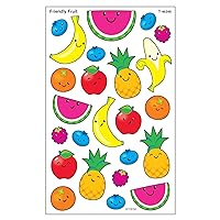 TREND enterprises, Inc. Friendly Fruit superShapes Stickers-Large, 192 ct