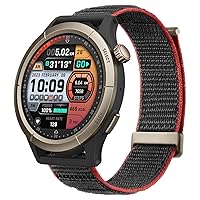 Cheetah Pro Runner's Smart Watch, AI Running Coach, GPS, 14-Day Battery, Pacer, Heart Rate, VO2 and SPO2 Monitoring, Sleep Tracking, 5 ATM Water-Resistant, Alexa Built-In, WiFi, Bluetooth