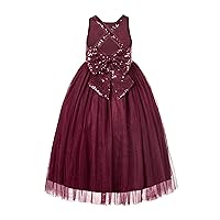 ekidsbridal A-Line Crossed Straps Pageant Girl Dress Special Occasion Princess Gown 177