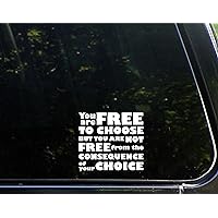 You are Free to Choose But You are Not Free from The Consequence of Your Choice - 4