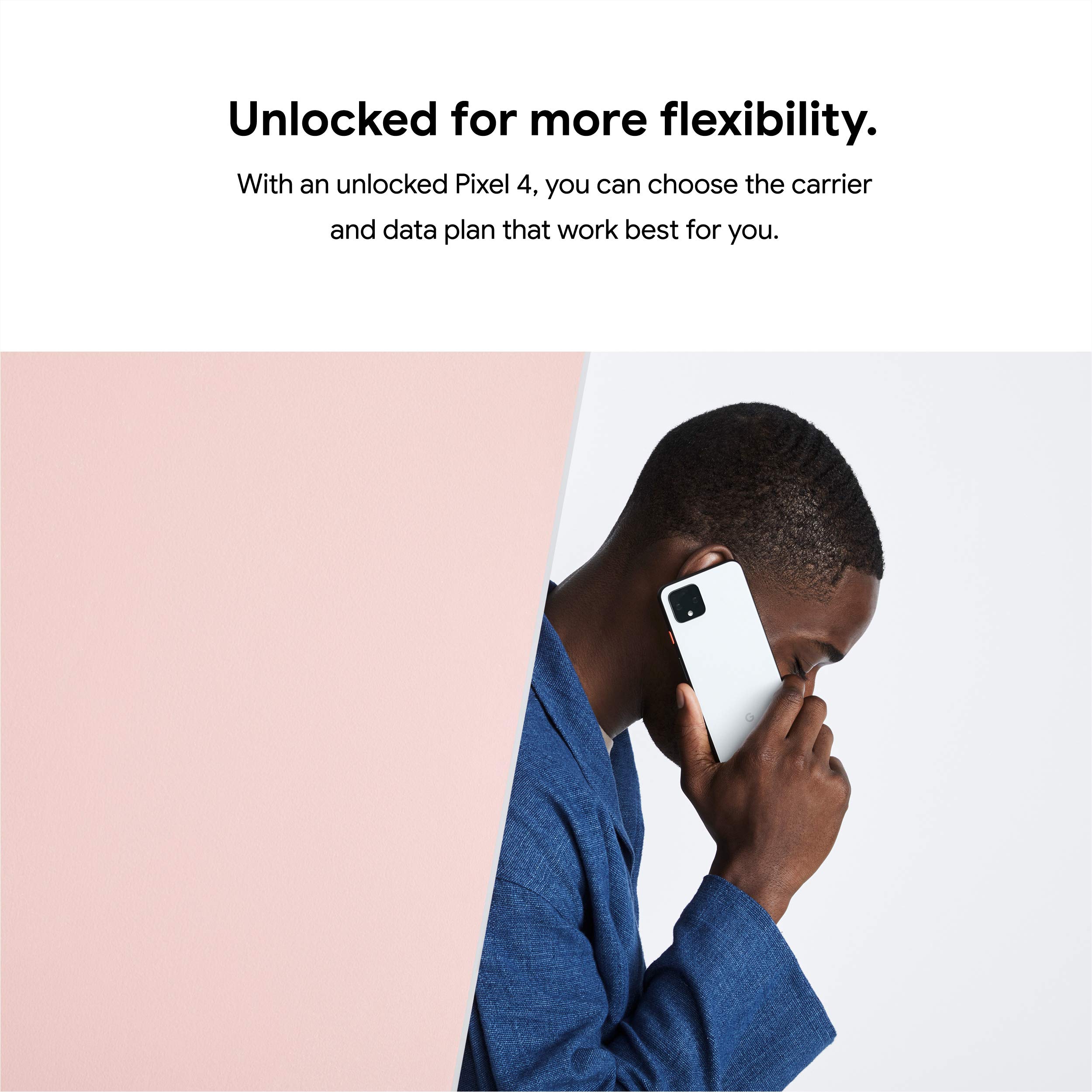 Pixel 4 - Clearly White - 64GB - Unlocked