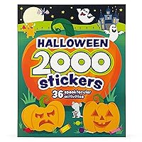 2000 Stickers Halloween Sticker Activity and Puzzle Book - Super Scary Spooktacular Sticker Book 2000 Stickers Halloween Sticker Activity and Puzzle Book - Super Scary Spooktacular Sticker Book Paperback
