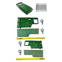 Hood/Panel/Sticker/Screen/Panel Retaining Clip Kit AM128986 AM128983 AM128982 Compatible with JohnDeere 455 UP SN