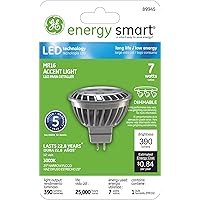 Lighting 89945 Energy-Smart LED 7-watt 390-Lumen MR16 Bulb with Medium Base, Warm White, 1-Pack