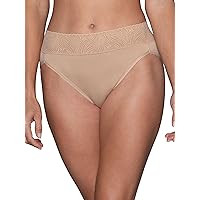 Vanity Fair Women's Effortless Panties for Everyday Wear, Buttery Soft Fabric & Lace