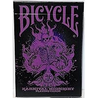 Limited Edition Karnival Midnight Purple Deck Playing Cards by Bicycle