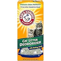 Cat Litter Deodorizer, 20 Oz, Orange 1.25 Pound (Pack of 1)