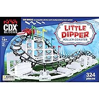 Little Dipper - 324 Pcs, Building Brick Set, Gravity Powered Roller Coaster Model, Promotes STEM Learning
