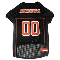 Pets First NCAA College Oregon State Beavers Mesh Jersey for DOGS & CATS, XX-Large. Licensed Big Dog Jersey with your Favorite Football/Basketball College Team