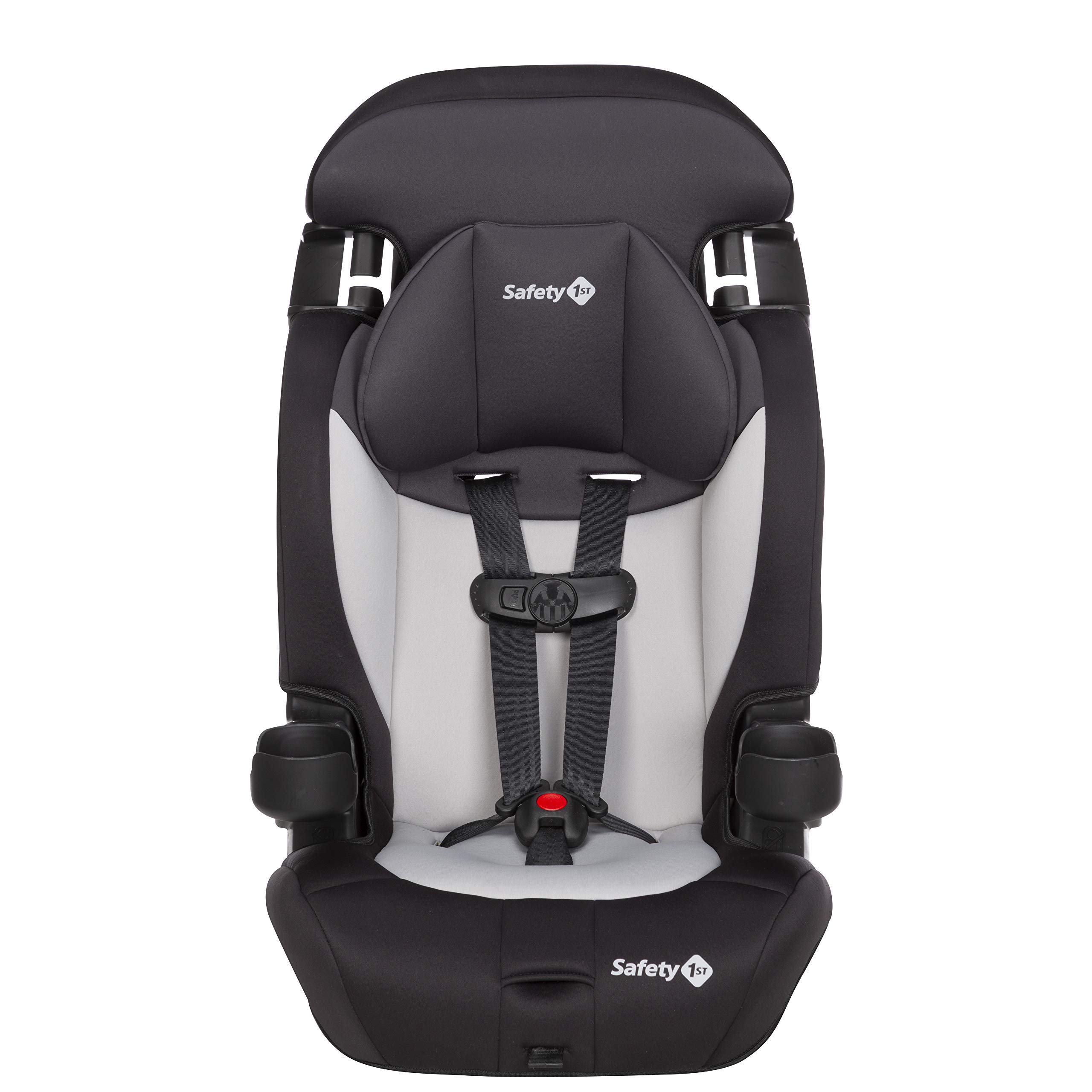 Safety 1st Grand 2-in-1 Booster Car Seat, Forward-Facing with Harness, 30-65 pounds and Belt-Positioning Booster, 40-120 pounds, Black Sparrow