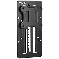 VIVO Height Adjustable VESA Adapter for Single 13 to 27 inch Monitor, Accessory Bracket Kit for Individual Screen, Black, Stand-VAD3