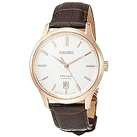 Seiko PRESAGE SARY 142 [Pleasage Mechanical Men's Watch Carf Band/Pink Gold]