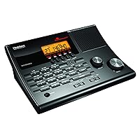 Uniden BC365CRS 500 Channel Scanner and Alarm Clock with Snooze, Sleep, and FM Radio with Weather Alert, Search Bands Commonly used for Police, Fire/EMS, Aircraft, Radio, and Marine Transmissions