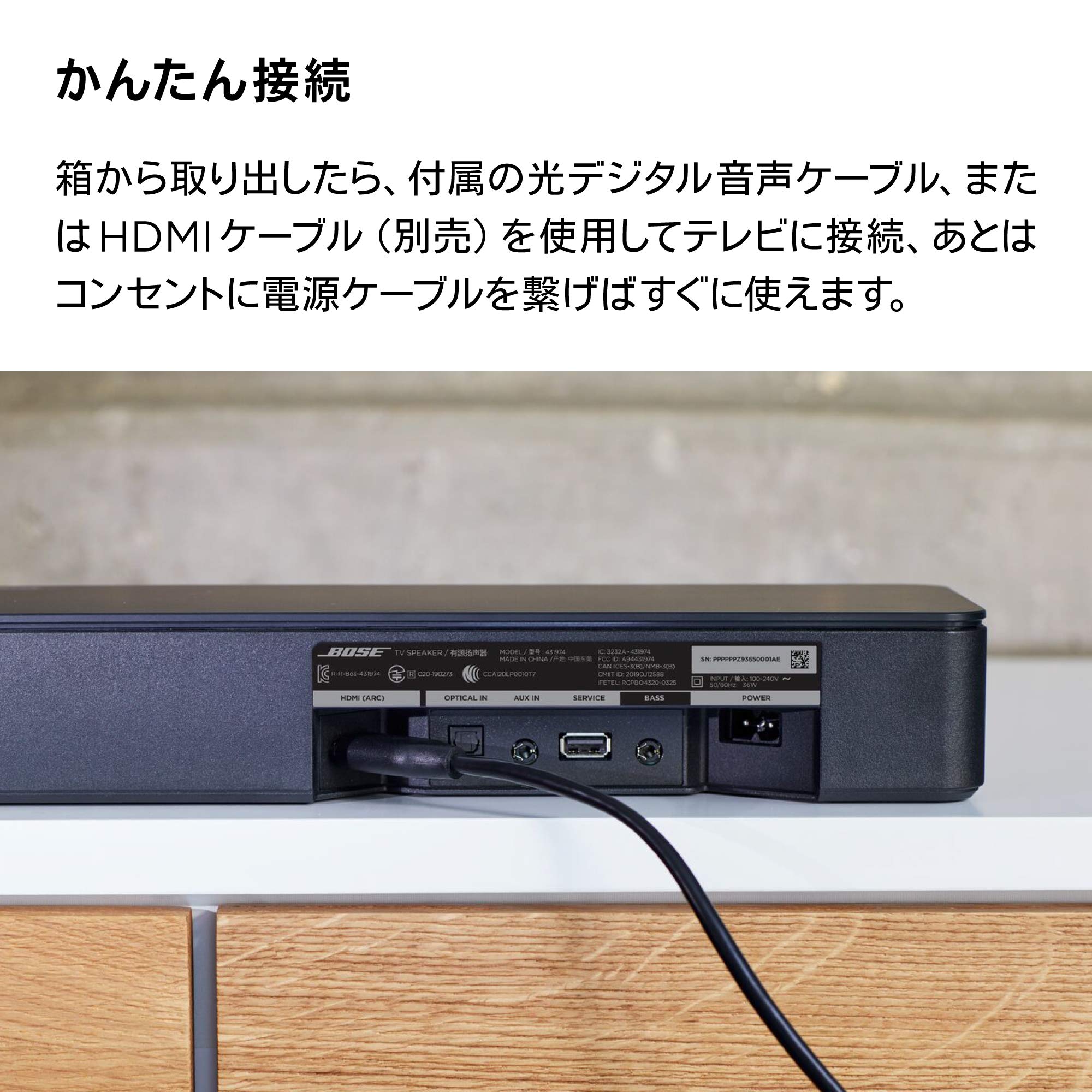 Mua Bose TV Speaker TV Speaker Bluetooth Connection  inches (W) x   inches (H) x  inches (D)  kg Black trên Amazon Nhật chính hãng 2023 |  Giaonhan247