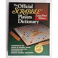The Official SCRABBLE (r) Players Dictionary, Large Print Edition The Official SCRABBLE (r) Players Dictionary, Large Print Edition Paperback Hardcover