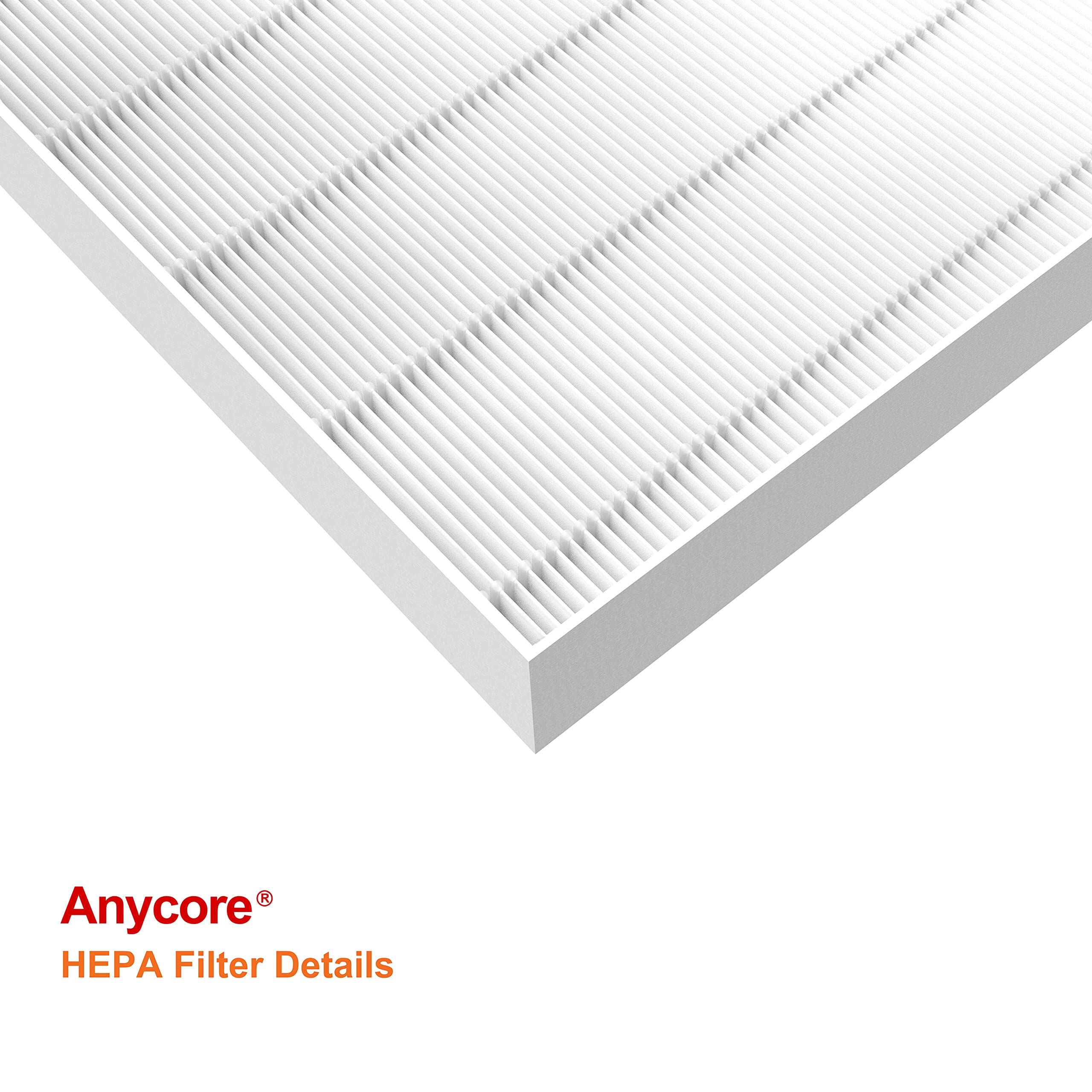 Anycore for Bissell air320 Replacement Filters H13 True HEPA Filter, Also Compatible with Bissell air220 Replacement Filter(Pre-filter + 2678,2804 HEPA Filter + 2677 Activated Carbon Filter)