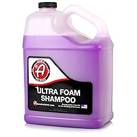 Adam's Polishes Ultra Foam Shampoo Gallon - Our Most Sudsy Car Shampoo Formula Ever - pH Neutral Formula For Safe, Spot Free Cleaning - Ultra Slick Formula That Wont Scratch or Leave Water Spots