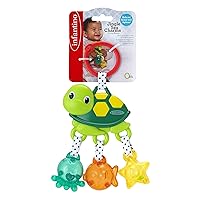 Infantino Jingle Sea Charms Turtle Rattle Infantino Jingle Sea Charms Turtle Rattle