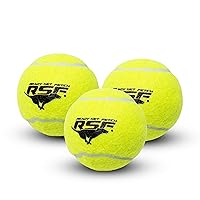 Franklin Pet Supply Squeaky - Ready Set Fetch Dog Toy Tennis Balls with Squeaker - Perfect Pet Toy for Small, Medium + Large Dogs - 3 Pack