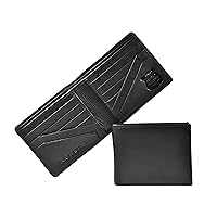 ASHLIN Men's Bifold Wallet - Best RFID Blocking wallet | 100% Tuscany Leather (RFID7728-18-01)